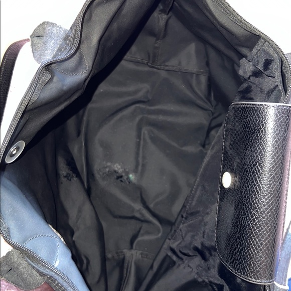 Longchamp Black Nylon Horse Logo Tote | Le Pliage Style - Picture 8 of 12